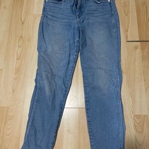 Madewell Light Blue Straight Leg Jeans